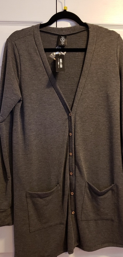 Agnes and Dora Gray Cardigan